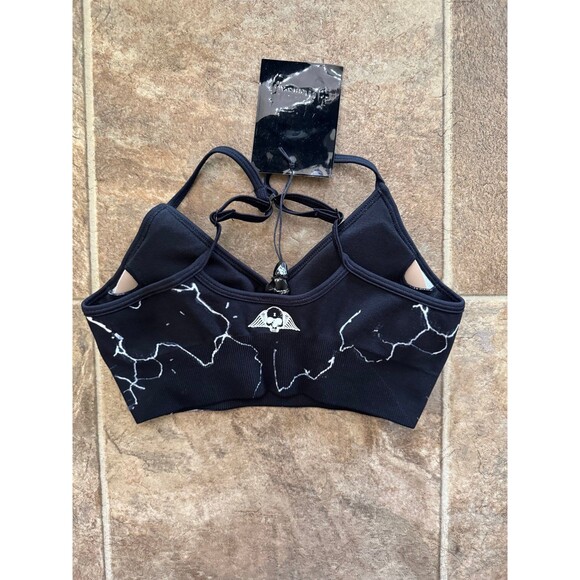 Civil Regime Thunderstruck Kelly Seamless Sports Bra Size Small - Picture 6 of 8